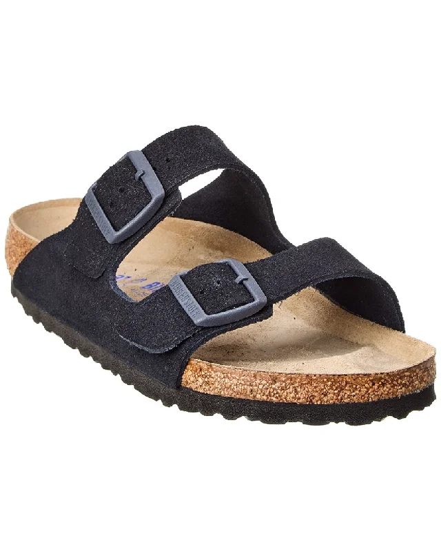 Sports sandals for women-Birkenstock Arizona BS Suede Sandal