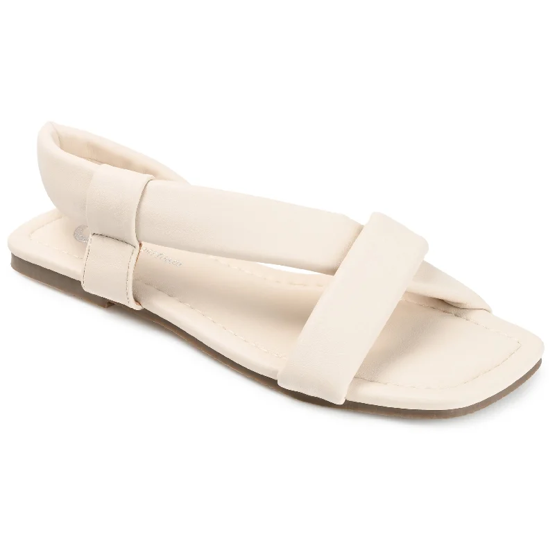 Sandals with leather accents-Journee Collection Women's Tru Comfort Foam Jaymie Sandal