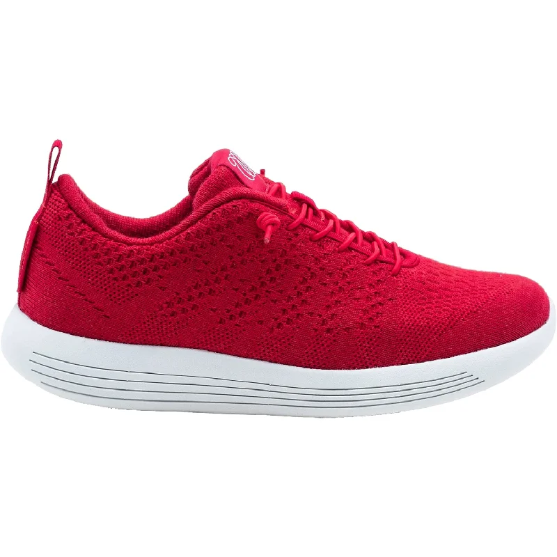 Casual Shoes for Casual Casual Tasks-Unisex Woolloomooloo Belmont Red Wool