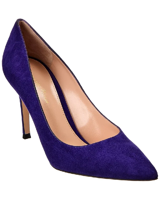 Gianvito Rossi Gianvito 85 Suede Pump