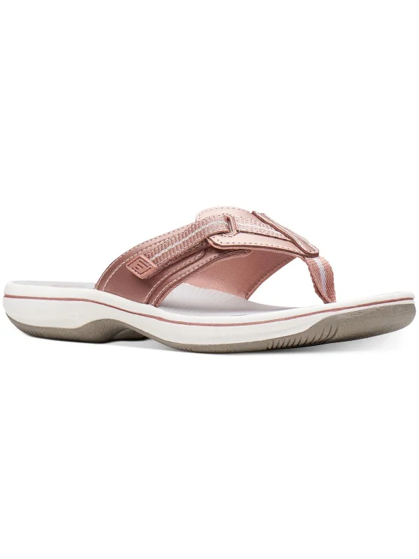 Sandals with light, soft materials-Womens Slip On Outdoors Flip-Flops