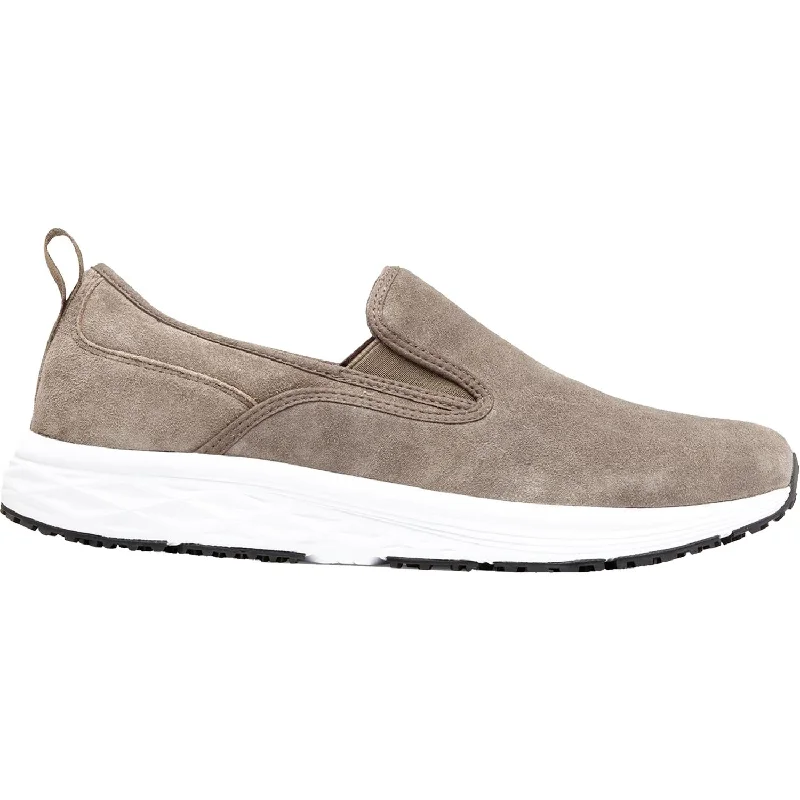 Casual Shoes Sleek Feel-Men's Vionic Bryant Greige Suede