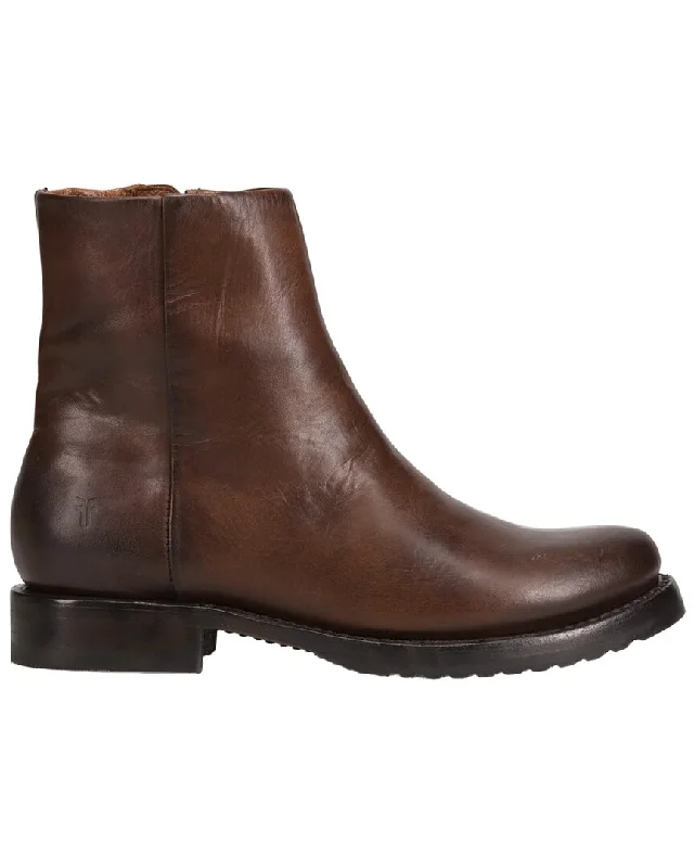 winter boots with warm lining and arch support-Frye Veronica Leather Boot